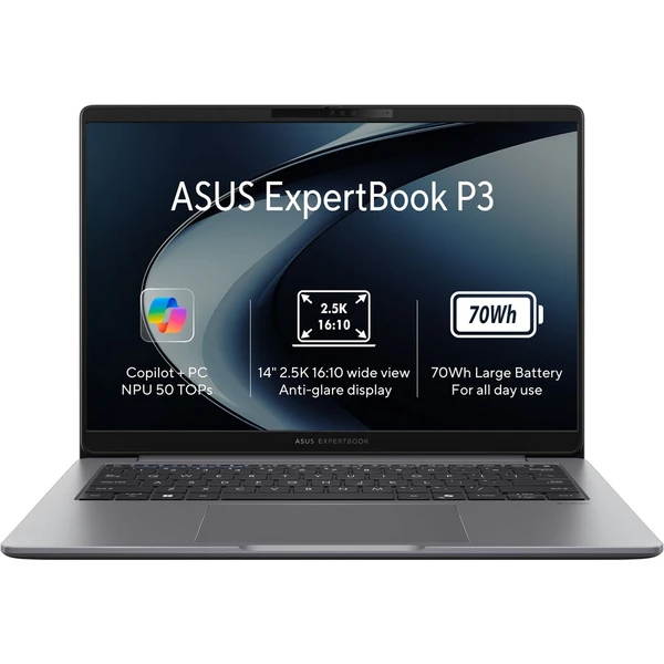 ASUS ExpertBook PM (PM3406CKA-NZR516512W) sivý - Notebooky - Hlavný obrázok