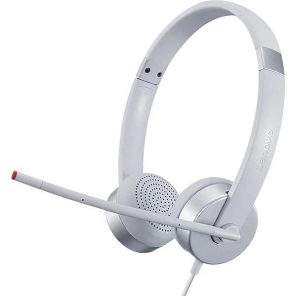 Lenovo 100 Stereo analógové slúchadlá sivé - Slúchadlá - Hlavný obrázok