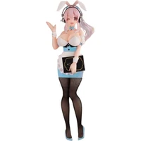 Figúrka Furyu BiCute Bunnies Super Sonico - Čašníčka (svetlomodrá farba) 28 cm - Figúrky