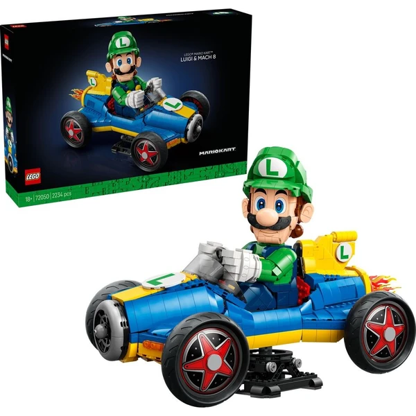 LEGO Super Mario 72050 Mario Kart – Luigi a Mach 8 - LEGO - Hlavný obrázok