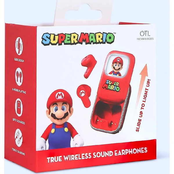 OTL TWS slúchadlá Super Mario Slide červená - Slúchadlá - Obrázok d_6b246794931847fc851b3a7a634ff1c3