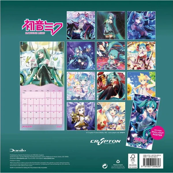 Kalendár Hatsune Miku 2027 - Kalendáre - Obrázok d_6b2754bf95b845f194b65d5112ef3823