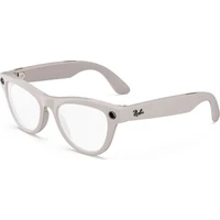 Meta RAY-BAN Skyler Gen2 (Štandardné) inteligentné lesklé okuliare (stmavovacie - číre/safírové) siv - AR okuliare