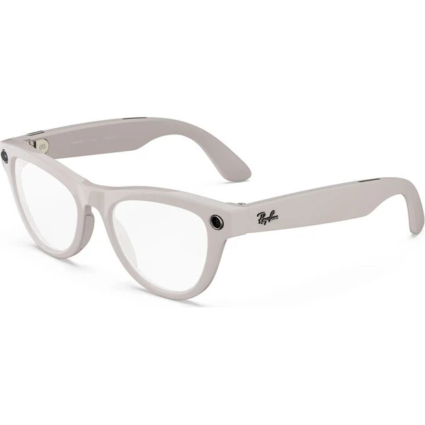Meta RAY-BAN Skyler Gen2 (Štandardné) inteligentné lesklé okuliare (stmavovacie - číre/safírové) siv - AR okuliare - Hlavný obrázok