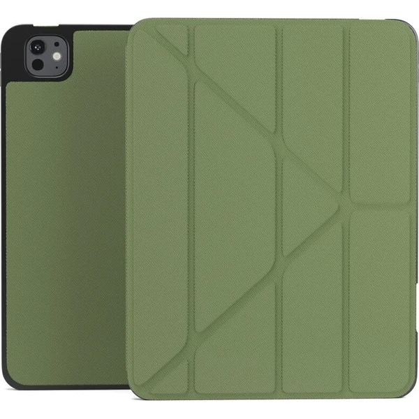 iWant by Epico SolidWoven Flip kryt pre iPad Air/Pro 11"/13" zelený - Puzdra - Hlavný obrázok