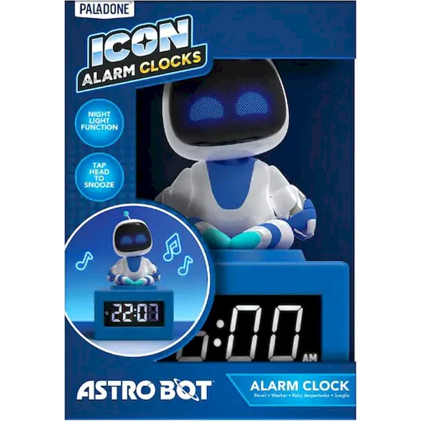 Budík Paladone - Astro bot - Hodiny - Obrázok d_6beb6b0882cd47e78db3d834cf4ec0d2