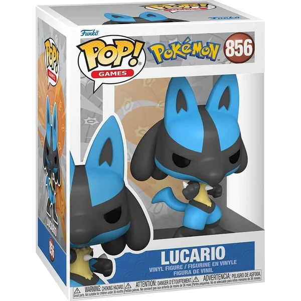 Funko POP! #856 Games: Pokemon - Lucario (EMEA) - Funko POP! - Obrázok d_6c2c4930d4ef43c89b5557773fa594e9