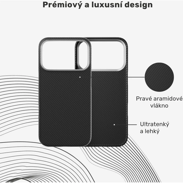 UNUM by Epico SlimAramid Mag+ MagSafe/Qi2 aramidový kryt iPhone 17 Pro Max/18 Pro Max černý - Puzdra - Obrázok d_6c55d58f93c14800826448f90d0d948a