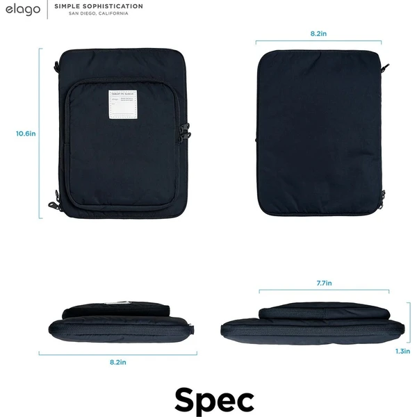 ELAGO Tablet Sleeve pouzdro pro 11'' iPad/Tablet tmavě modré - Puzdra - Obrázok d_6c5f3930c31b4b00bb9f1c62849beac1