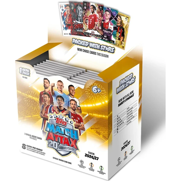Fotbalové karty Topps Match Attax UCC 2026/27 - Packet - Futbalové karty - Hlavný obrázok