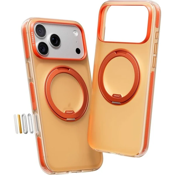 Torras Ostand O3 Hue MagSafe kryt iPhone 17 Pro golden citrus - Puzdra - Obrázok d_6ca16e4350864e58a63269a283975d89