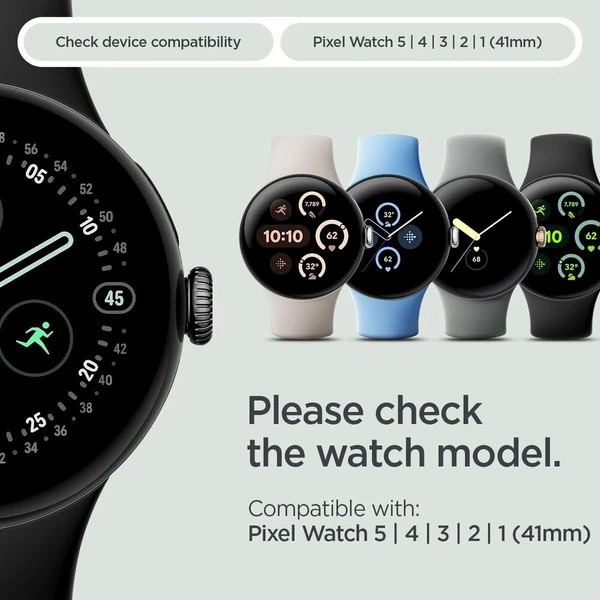 Spigen Lite Fit remienok Google Pixel Watch 5/4/3 41mm/2/1 black - Remienky - Obrázok d_6ce096f5266b4549aad51784d4b5e35e
