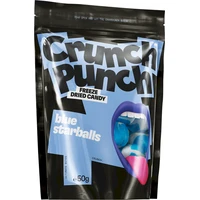 Mrazom sušené cukríky Crunch Punch - Blue Starballs 50 g - Cukrovinky