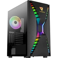 Aerocool Cronus Midi-Tower ARGB čierna - Počítačové skrine