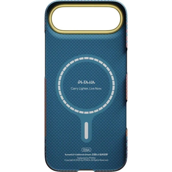 Pitaka Edge Case California Dream Sunset 2.0 #4 MagSafe kryt iPhone Air - Puzdra - Obrázok d_6d7c0684caf44ed8b2f6cde57f0d3616