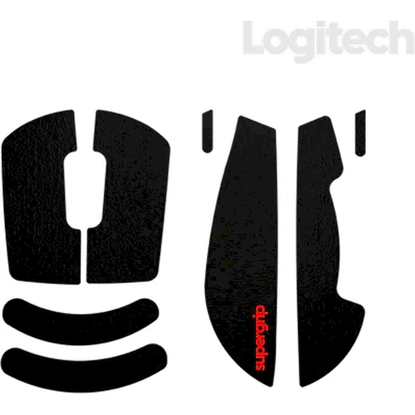 Pulsar Supergrip protiskluzová páska pro Logitech G Pro SUPERLIGHT černá - Polepy a nálepky - Hlavný obrázok
