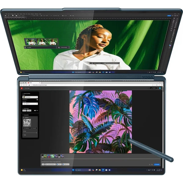 Lenovo Yoga Book 9 14IAH10 (83KJ004HCK) zelenomodrý - Notebooky - Obrázok d_6e2baea688c54115b16a9551556372a7