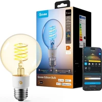 Govee Smart žiarovka G80 RGBWW 5W-40W 500lm E27 Long Life, Matter - Žiarovky