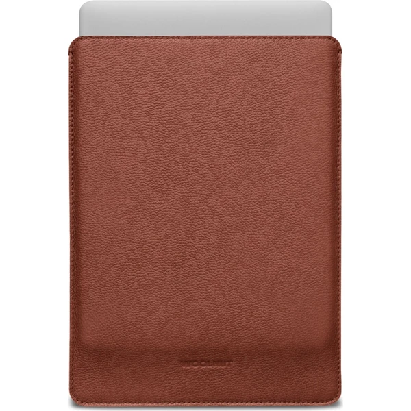 Woolnut Leather Sleeve kožené pouzdro MacBook Neo hnědé - Puzdra - Hlavný obrázok