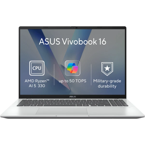 ASUS Vivobook 16 (M1607KA-MB245WZ) strieborný - Notebooky - Hlavný obrázok