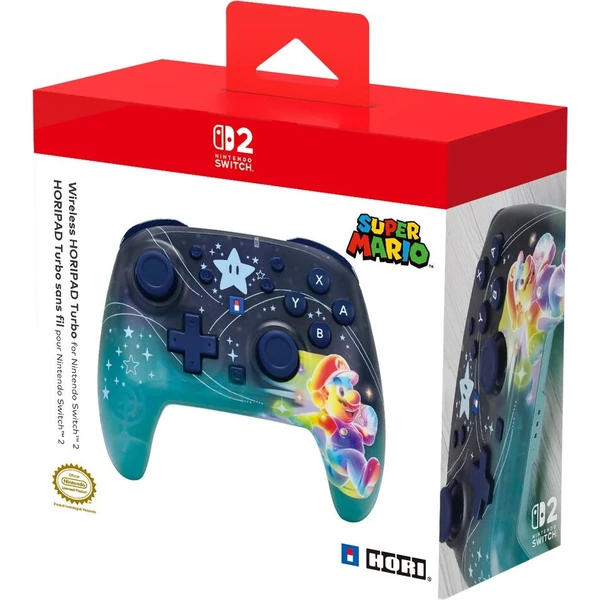 HORI HORIPAD Turbo bezdrôtový herný ovládač Universe Mario (NSW/NSW2/OLED) - Herné ovládače - Obrázok d_6f5e78759c6b458186dd2e1559ec5639