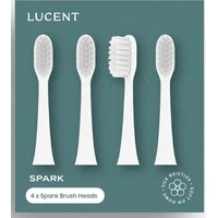 Be Lucent Spark Sonic Heads náhradní hlavice (4-pack) bílé - Náhradné hlavice