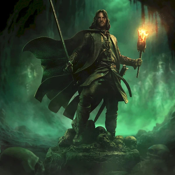 Soška Iron Studios The Lord of the Rings: Aragorn Unleashed Art Scale 1/10 - Sochy a sošky - Obrázok d_6f860dc055bc4794a392d135590acc7b