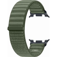 Samsung Fabrics Band remienok Galaxy Watch9 (veľkosť S/M) olivový - Remienky