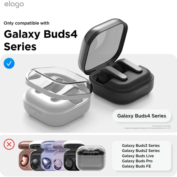 ELAGO Retro Kazetové puzdro Samsung GalaxyBuds4/Buds4 Pro béžové - Puzdra - Obrázok d_70536206be16458ba8103374f9dfe34b