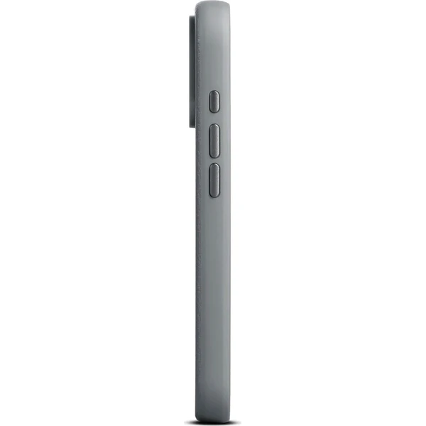 Woolnut MagSafe kožený kryt iPhone 18 Pro šedý - Puzdra - Obrázok d_7067e76f5a414105bea351847e085d21