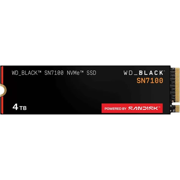 WD Black SN7100 4TB M.2 NVMe SSD PCIe Gen4 - SSD - Obrázok d_7074518a373547c3b143bf6642947254