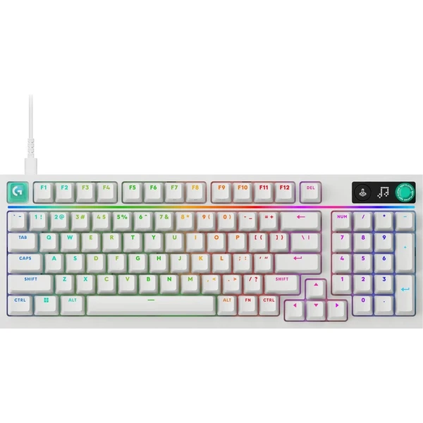 Logitech G316 X 98 herní mechanická klávesnice USINTL bílá - Klávesnice - Hlavný obrázok