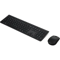 Lenovo Professional Wireless Rechargeable (CZ/SK) bezdrôtová sada klávesnice a myši čierna - Klávesnicové sety