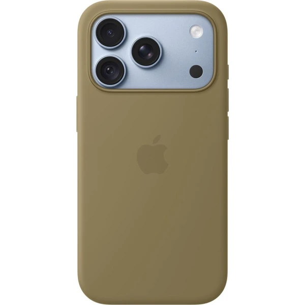 iPhone 18 Pro Silicone Case with MagSafe - Olive - Puzdra - Obrázok d_710322043ab045269aab46aca967c68a