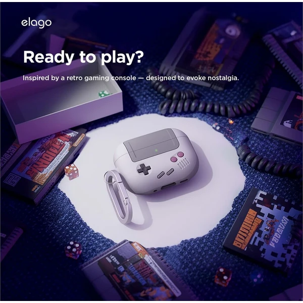 ELAGO AW5 Retro puzdro Airpods Pro 3 šedé - Puzdra - Obrázok d_716b4559b747424a90cdacdde3c2d5ad