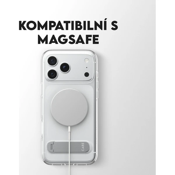 PanzerGlass CARE KickStand MagSafe kryt Apple iPhone 18 Pro Max/17 Pro Max bílý - Puzdra - Obrázok d_71de533f322b47578947eb7d81c6806b