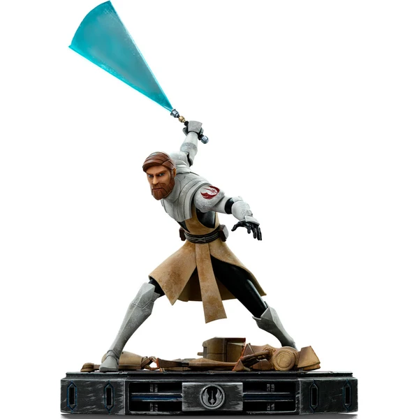 Soška Iron Studios Star Wars: Clone Wars - Obi-Wan Kenobi Art Scale 1/10 - Sochy a sošky - Hlavný obrázok