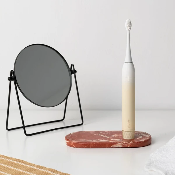 Be Lucent Prism Sonic Electric Toothbrush sonický zubní kartáček béžový - Zubné kefky - Obrázok d_7230a1ae441e4c4cbe99accbe356ab89