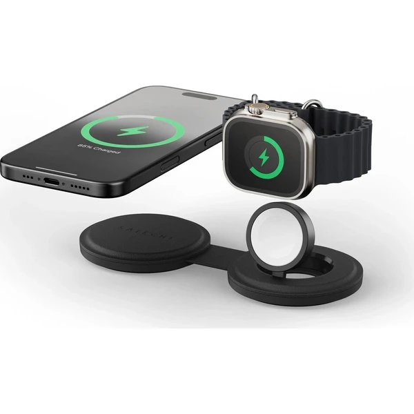 Satechi OntheGo 2v1 MagSafe nabíječka (15W) černá - Nabíjačky - Obrázok d_724d292e8da74a659e92fbbd5c9c01ad
