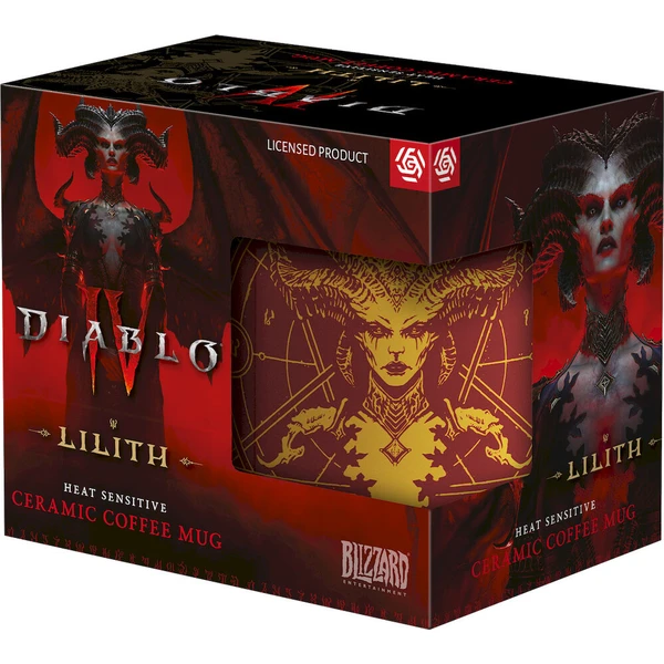Hrnček Diablo IV Lilith's Blood Heat Reveal - Hrnčeky - Obrázok d_72adb438d0464d7ba61ffddf56078977