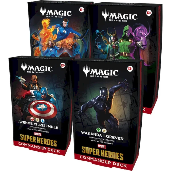 Magic: The Gathering Marvel Super Heroes: Commander Deck Set - MTG karty - Hlavný obrázok