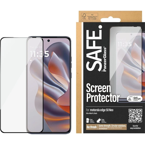 PanzerGlass® SAFE Ultra-široké Fit sklo Motorola Edge 60/50 Neo - Ochranné fólie a sklo - Obrázok d_733af23fc72e4e0daab4211d09dc870f