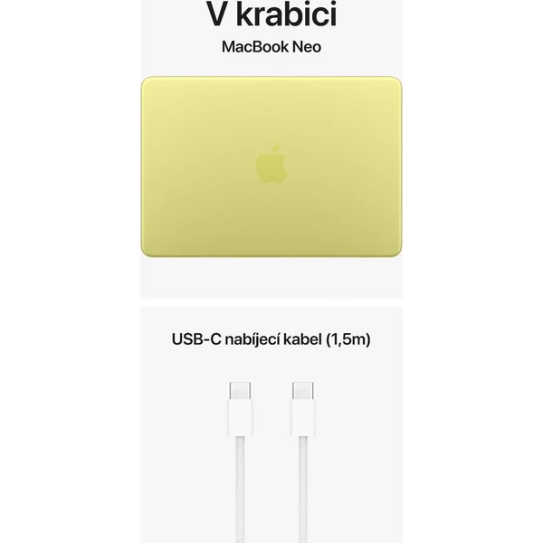 CTO Apple MacBook Neo 8GB / 512GB / RU KLV / Žltá - Notebooky - Obrázok d_735428bc45924d7888641d571131f1b0