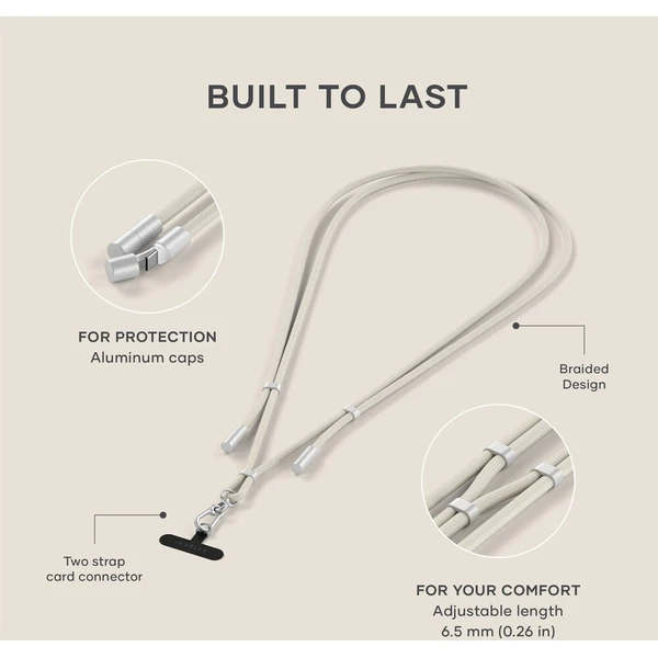 Satechi OntheGo USB-C Lanyard popruh s kabelem béžový - Popruhy a crossbody - Obrázok d_73eae7b0836c4810a744253159b4e25d