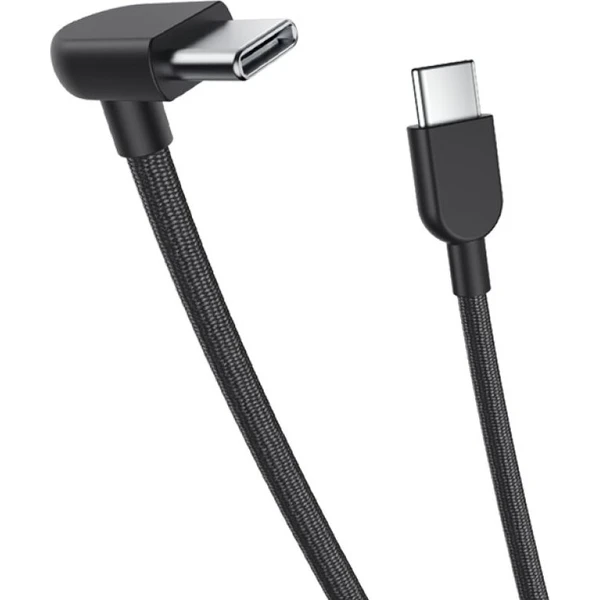 Xiaomi 3A Braided USB-C/USB-C Cable 60W (10cm) čierny - Káble a redukcie - Obrázok d_7408d5cbcde74349aecda50377f5aa16
