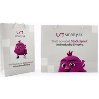 Smarty SK papierová taška veľká 35x45 - Tašky