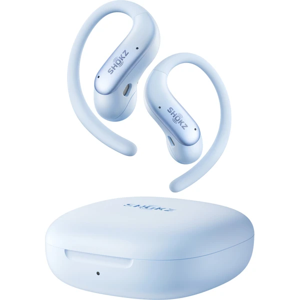Shokz OpenFit Air 2 Bluetooth slúchadlá modré - Slúchadlá - Hlavný obrázok