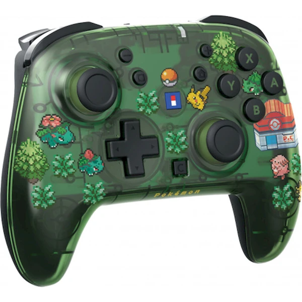 Herný ovládač HORI Wireless HORIPAD Turbo Pixel Green - Herné ovládače - Hlavný obrázok