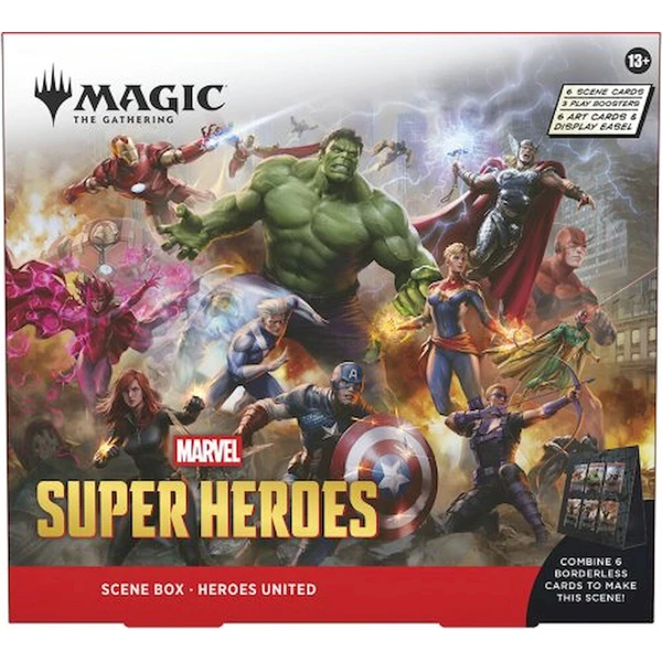 Magic: The Gathering - Marvel Super Heroes Scene Box Heroes United - MTG karty - Obrázok d_7483e02ff34b4c02ba6bdca3ca13efdb