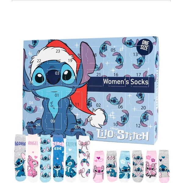 Adventný kalendár Disney Lilo & Stitch - ponožky - Kalendáre - Hlavný obrázok